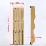 Solid Wood Drawer Knife Holder Kitchen Supplies Horizontal Wooden Knife Holder Tool Storage Rack - Image 5
