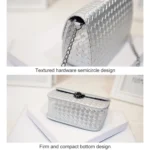 Chain Handbags Tide Small Square Package Women Shoulder Bag Messenger Bag - Image 3