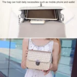 Chain Handbags Tide Small Square Package Women Shoulder Bag Messenger Bag - Image 4