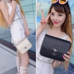 Chain Handbags Tide Small Square Package Women Shoulder Bag Messenger Bag - Image 5