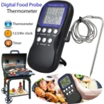 Digital Food Probe Oven Electronic Thermometer Timer Temperature Sensor - Image 6