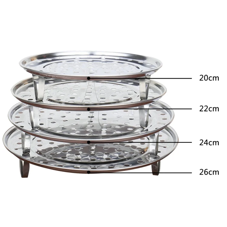 TBD0183492201_4.webp Multifunctional Waterproof Shelf Steaming Tray Stainless Steel Steaming Grid Cage Steaming Sheet Steaming Rack - Image 5