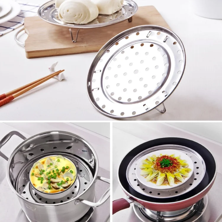 TBD0183492201_6.webp Multifunctional Waterproof Shelf Steaming Tray Stainless Steel Steaming Grid Cage Steaming Sheet Steaming Rack - Image 7