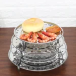 Multifunctional Waterproof Shelf Steaming Tray Stainless Steel Steaming Grid Cage Steaming Sheet Steaming Rack - Image 10