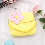 Fashion Shoulder Bag Children Girls Princess Flower Messenger Handbag Lovely Purses - Image 7