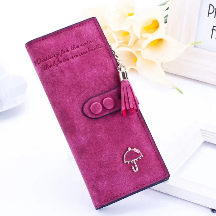 TBD0183698601A_1.webp Women Umbrella Wallet Long Zipper Wallet - Image 3