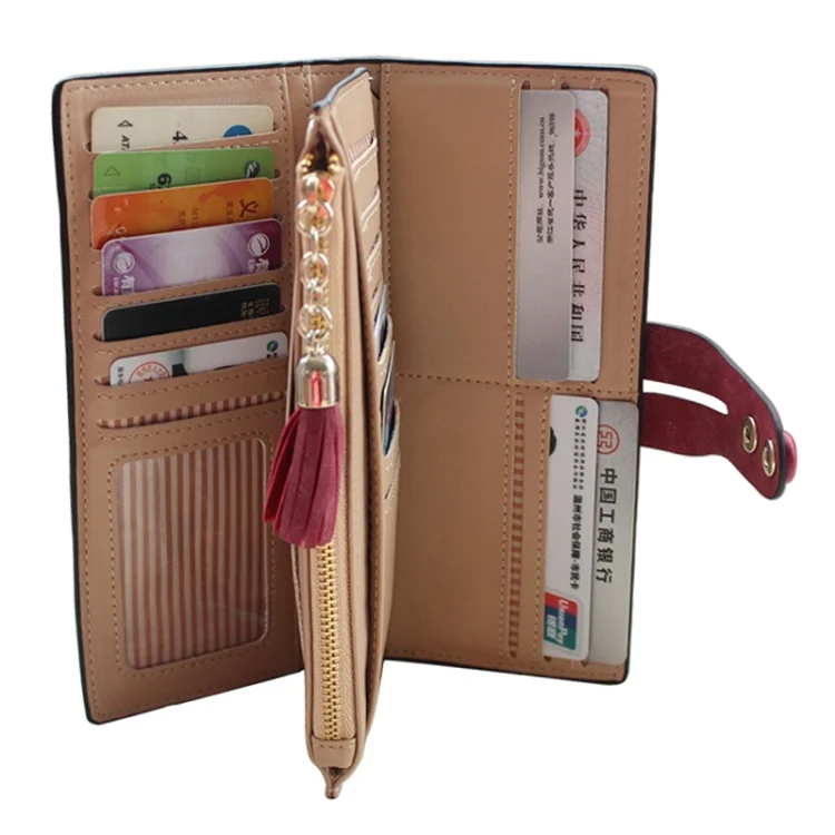 TBD0183698601A_3.webp Women Umbrella Wallet Long Zipper Wallet - Image 5
