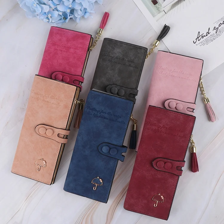 TBD0183698601_B1.webp Women Umbrella Wallet Long Zipper Wallet - Image 2