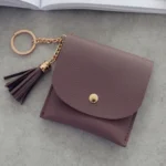 Fashion Women Wallet Short Leather Mini Casual ID Card Holders Bags Ladies Coin Clutch Tassel Bag - Image 8