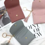 Fashion Women Wallet Short Leather Mini Casual ID Card Holders Bags Ladies Coin Clutch Tassel Bag - Image 10