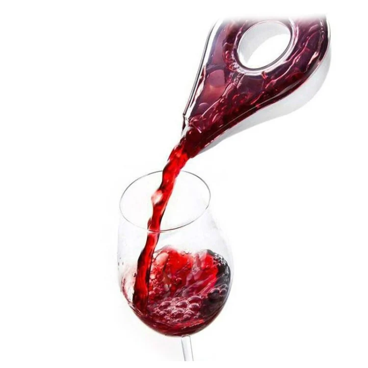 2 PCS Bar Accessories Mini Portable Pourer Red Wine Oxygen Filter, Random Color Delivery