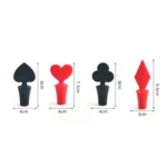 Silicone Wine Stopper Poker Series Wine Stopper - Image 2