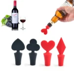Silicone Wine Stopper Poker Series Wine Stopper - Image 3