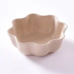 5 PCS Creative Plum Shape Dishes Wheat Straw Seasoning Dish Snack Plate Chili Sauce Ketchup Dressing Salt Dish,Size:7x7x2.5cm - Image 2