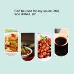 5 PCS Creative Plum Shape Dishes Wheat Straw Seasoning Dish Snack Plate Chili Sauce Ketchup Dressing Salt Dish,Size:7x7x2.5cm - Image 6