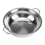 Stainless Steel Hot Pot Thick Non-magnetic Clear Soup Pot Double-eared Hot Pot - Image 2