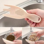 Kitchen Creative Multi-function Rice Washing Sieve Home Does Not Hurt Hand Wash Rice Tools - Image 6