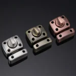 Universal Door Latch Security Sliding Door Lock with Screws - Image 3