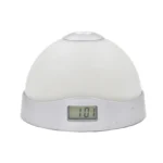 Lazy Magic Colorful Luminous Projection Clock LED Hemisphere Alarm Clock
