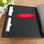 6 inch PU Leather Family Daily Photo Album with Creative Pocket - Image 5