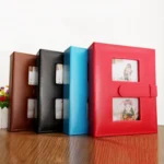 6 inch PU Leather Family Daily Photo Album with Creative Pocket - Image 6