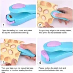 Portable Mini Heat Sealing Machine Packing Plastic Bag Impulse Sealer - Image 4