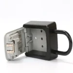 Safty Key Lock Box Combination Portable Aluminium Alloy Key Safe Box Security Key Holder Secure Box - Image 3