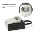 Safty Key Lock Box Combination Portable Aluminium Alloy Key Safe Box Security Key Holder Secure Box - Image 4