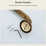 Brass Bathroom Pendant  Elderly Bathroom Handle Barrier-free Handrail Pull - Image 7