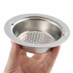 Hand-held Shower Drain Hole Filter Stainless Steel Kitchen Sink Strainer - Image 4