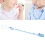 Baby Pacifier Clip Chain PP Holder Soother Pacifier Clips Leash Strap Nipple Holder for Infant Feeding