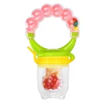 Baby Nipple Fresh Food Fruit Milk Feeding Bottles Learn Feeding Drinking Handle Teething Pacifier with Bell - Image 2