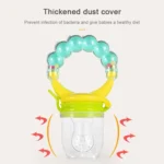 Baby Nipple Fresh Food Fruit Milk Feeding Bottles Learn Feeding Drinking Handle Teething Pacifier with Bell - Image 4