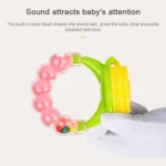 Baby Nipple Fresh Food Fruit Milk Feeding Bottles Learn Feeding Drinking Handle Teething Pacifier with Bell - Image 6