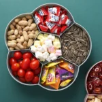 Flower-shaped Transparent Wedding Candy Snack Dried Fruit Storage Box - Image 5