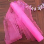 3pcs Tulle Roll Crystal Fabric Organza Tulle Roll Spool Decoration for Wedding Birthday Party, Size:2.5mx48cm