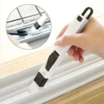 2 PCS  Mini Cleaning Brush with Detachable Dustpan for Window Groove Keyboard Corner Crannies - Image 3