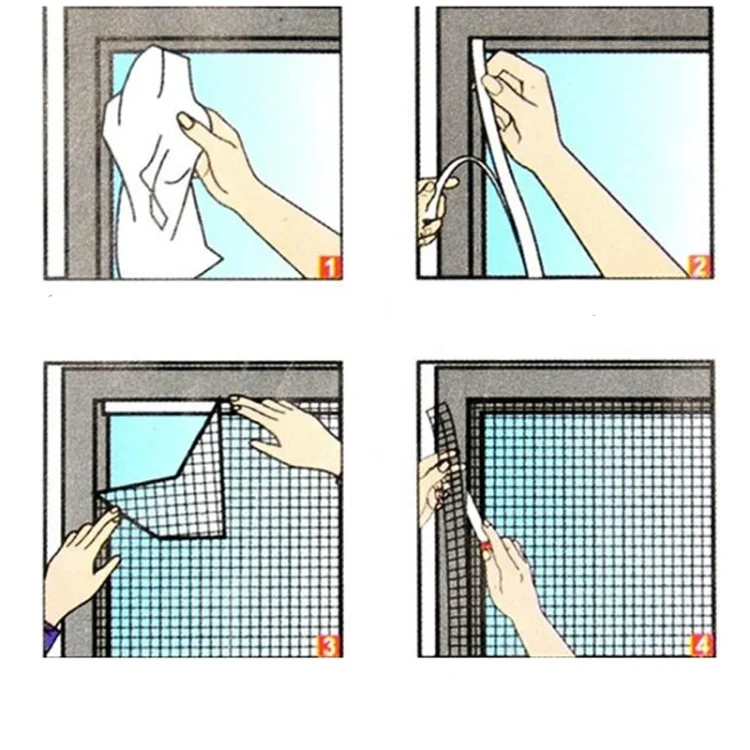 TBD0191040801A_5.webp Fly Bug  Mosquito Net Door Window Net Netting Mesh Screen Curtain Protector Flyscreen Insect DIY - Image 6
