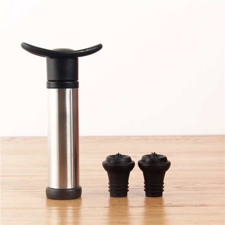 TBD01910912_1.webp Stainless Steel Wine Stopper Champagne Stopper Red Wine Vacuum Pump - Image 2