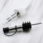 5 PCS Glass Bottle Stopper Stainless Steel Oil Stopper Silicone Stopper - Image 4