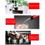 5 PCS Glass Bottle Stopper Stainless Steel Oil Stopper Silicone Stopper - Image 6