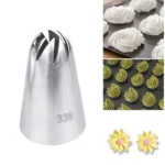 Large Size Icing Piping Shape Nozzle Cake Cream Decoration Head Bakery Pastry Tips Stainless Steel Decorating Tool Bakeware
