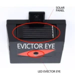 2 Pcs/Pack Solar Repeller Ranch Farm Wild Hawkeye Animal Repeller - Image 3