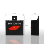 2 Pcs/Pack Solar Repeller Ranch Farm Wild Hawkeye Animal Repeller - Image 5