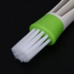 2 PCS Plastic Car Cleaning Brush Double Ended Car Air Vent Slit Cleaner Brush Dusting Blinds Keyboard Cleaning Brushes Cleaner - Image 6