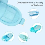 Newborn Bathing Bath Net Non-slip Breathable Bath Mat Sitting and Lying Universal - Image 4