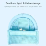 Newborn Bathing Bath Net Non-slip Breathable Bath Mat Sitting and Lying Universal - Image 6