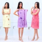 Bath Towels Fashion Lady Wearable Fast Drying Magic Bath Towel Beach Spa Bathrobes Bath Skirt - Image 3