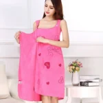 Bath Towels Fashion Lady Wearable Fast Drying Magic Bath Towel Beach Spa Bathrobes Bath Skirt - Image 5