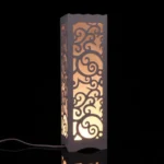Simple Modern Hollow Carved Creative Energy-saving LED Night Light Bedroom Study Decorative Table Lamp - Image 4
